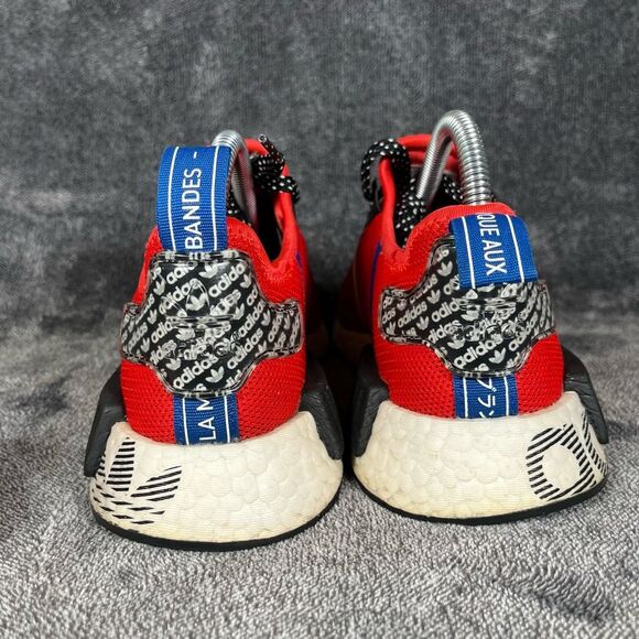 🖤 Adidas NMD_R1 Active Red/Black Men sz 5/ Women size 6 - Picture 2 of 8